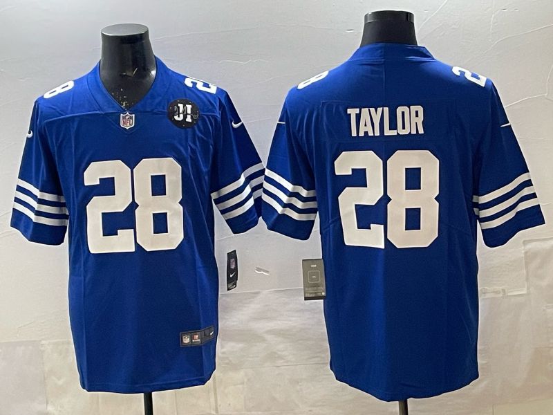 Men 2025 Indianapolis Colts #28 Taylor blue  Nike Limited NFL Jersey 03->indianapolis colts->NFL Jersey